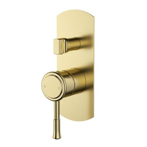 Montpellier Diverter Mixer Pvd Brushed Bronze