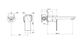 Nova Wall Combination Electroplated Chrome