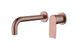 Nova Wall Combination Dipped Spout Pvd Champagne