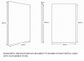 Laundry - Matte White Side Panel 860*580*18mm