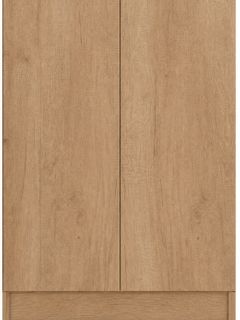Laundry - Natural Oak Double Door Floor Cabinet 600*580*860