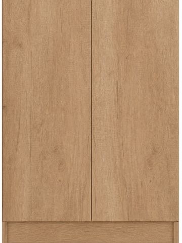 Laundry - Natural Oak Double Door Floor Cabinet 600*580*860