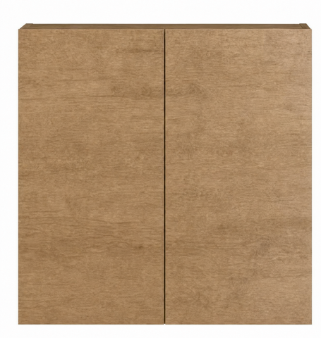 Laundry - Natural Oak Double Door Overhead Cabinet 700*320*720