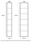 Laundry - Matte White Single Door Broom Closet 300*600*2200