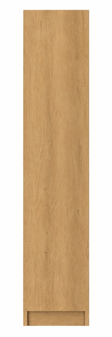 Laundry - Natural Oak Single Door Broom Closet 350*600*2200