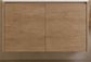 Clarke (Narrow) 900 Natural Oak Wall Hung Laminate Vanity Cab