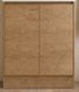 Clarke (Narrow) 600 Natural Oak Floor Mount Timber Laminate Vanity Cab