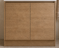Clarke (Narrow) 900 Natural Oak Floor Mount Timber Laminate Vanity Cab
