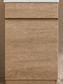Blair Natural Oak Floormount Vanity with Ceramic Top