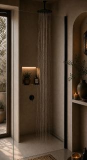Frameless 1250x2090x10mm Tempered Glass Panel (No holes or cut outs)