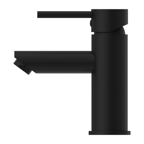 DOLCE BASIN MIXER STRAIGH SPOUT MATTE BLACK