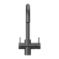 MECCA 3 WAY FILTERED MIXER TAP GUN METAL