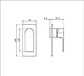 BIANCA SHOWER MIXER TRIM KITS ONLY BRUSHED BRONZE