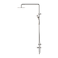MECCA CARE 25MM GRAB RAIL 900MM TWIN SHOWER SET CHROME