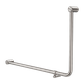 MECCA CARE 32MM DDA 90 DEGREE BENT TUBE GRAB RAIL 600X1000MM BRUSHED NICKEL