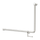 MECCA CARE 32MM DDA 90 DEGREE BENT TUBE GRAB RAIL 600X1000MM WITH TOILET ROLL HO