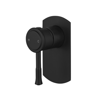 Montpellier Matte Black Shower Mixer Trim Kits Only