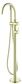 Mica French Gold Fluted Freestanding B/Spout W/Hpiece