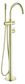 Mica French Gold Fluted Freestanding B/Spout W/Hpiece