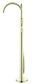 Mica French Gold Fluted Freestanding B/Spout W/Hpiece