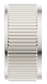 Mica Fluted Progressive Shower Mixer - Brushed Nickel