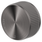 Mica Fluted Progressive Shower Mixer - Gunmetal
