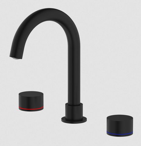 KARA BASIN SET MATTE BLACK