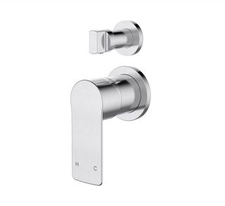 Nova Diverter Mixer  Electroplated Brushed Chrome