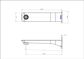 Nova Bath/Basin Spout Electroplated Matt Black
