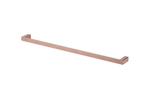 Nova Pvd Champagne Single Towel Rail 750mm