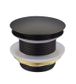 MN Electroplated Antique Brass 40mm Pop-Up Waste For Baths With Pull Out Centre