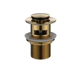 MN PVD BRUSHED BRONZE 32MM POP-UP WASTE WITH OVERLOW