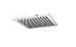 Savanna Square Chrome 300mm Slimline Shower Head