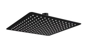 Savanna Square Matte Black 300mm Slimline Shower Head