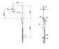 Star Luxury Antique Brass Shower Column Set