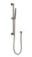 Star Electroplated Antique Brass Shower On Rail