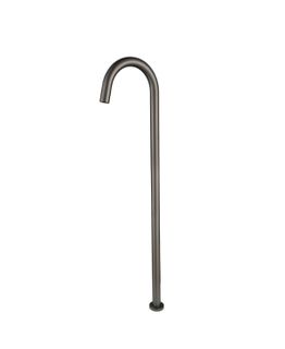 Star Gun Metal Freestanding Bath Spout