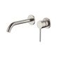 Star Mini Brushed Nickel 35mm Small Backplate Wall Combination
