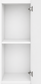 Laundry - Matte White Single Door Floor Cabinet 300*580*860