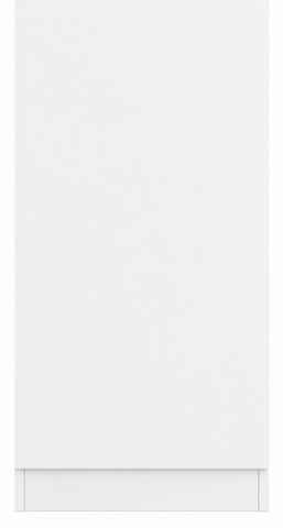 Laundry - Matte White Single Door Floor Cabinet 400*580*860