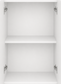 Laundry - Matte White Double Door Floor Cabinet 600*580*860
