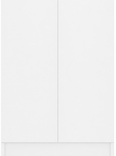 Laundry - Matte White Double Door Floor Cabinet 700*580*860