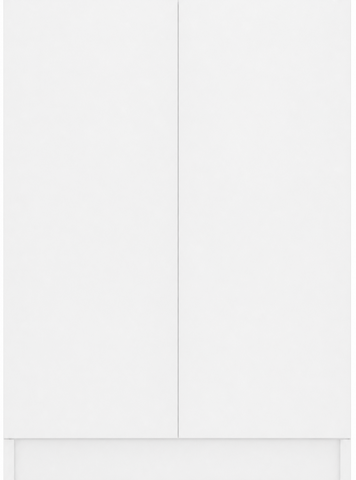 Laundry - Matte White Double Door Floor Cabinet 700*580*860