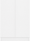Laundry - Matte White Double Door Floor Cabinet 700*580*860