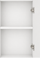 Laundry - Matte White Single Door Overhead Cabinet 300*320*720