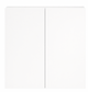 Laundry - Matte White Double Door Overhead Cabinet 800*320*720