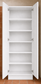 Laundry - Matte White Double Door Broom Closet 700*600*2200