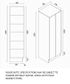 Laundry - Matte White Double Door Broom Closet 800*600*2200