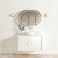 Laguna Mark II 900mm Matte White Wall Hung Vanity