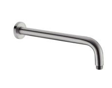 ROUND SHOWER ARM 330MM LENGTH GUN METAL